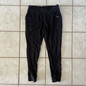 Black joggers